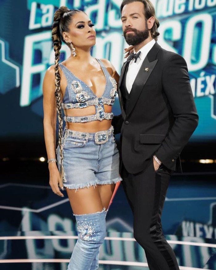 Galilea Montijo y Diego de Erice