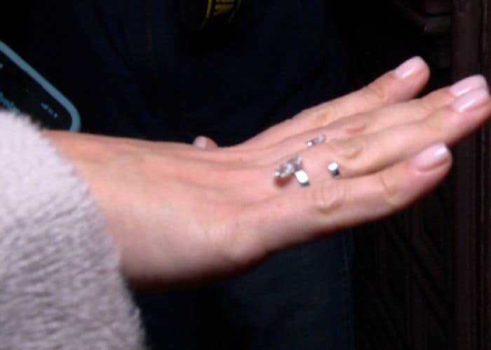 Anillo de compromiso de Tamara Falcó