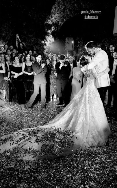 Boda de la actriz Sofía Castro