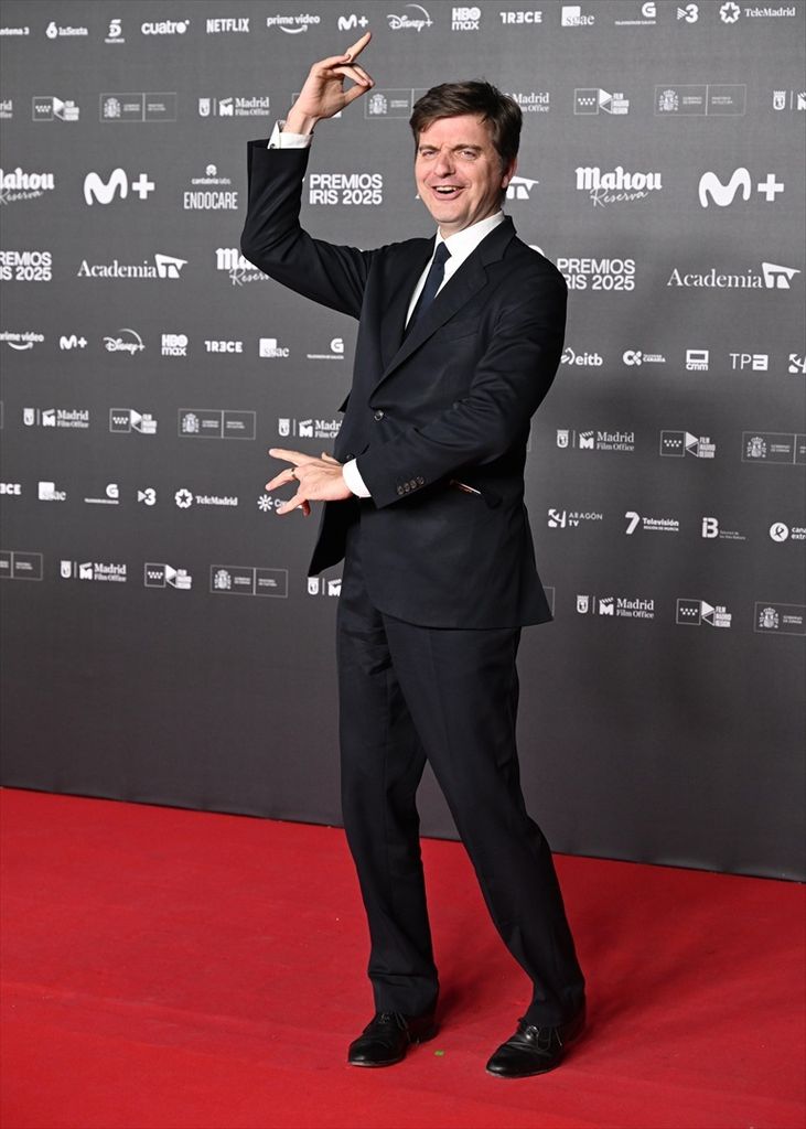 Marc Giró en el photocall de los Premios Iris 2026