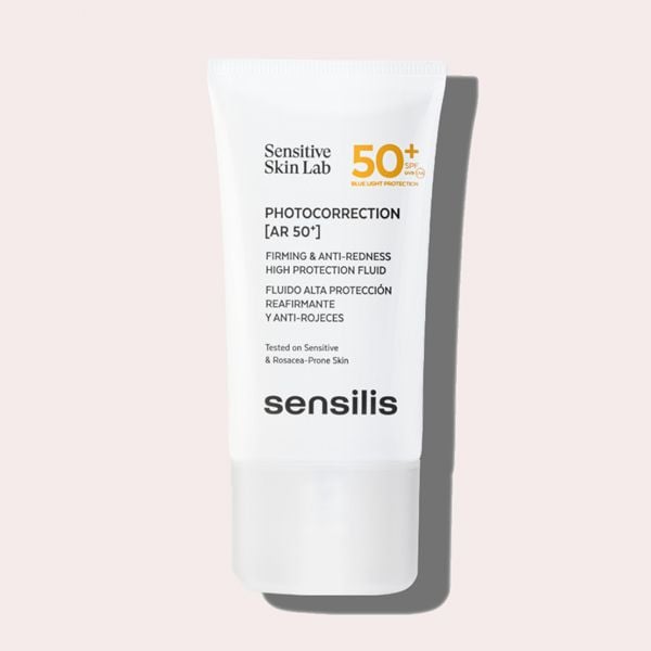 Sensilis Photocorrection [AR 50+] Fluido Reafirmante y Anti-Rojeces SPF50+ 40ml