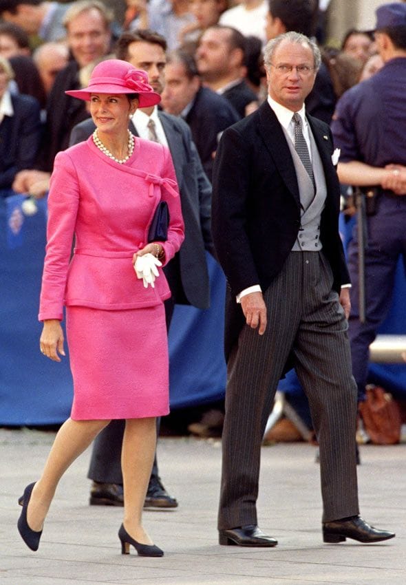 Carlos Gustavo y Silvia de Suecia