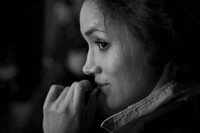 Meghan Markle en el rodaje de Suits