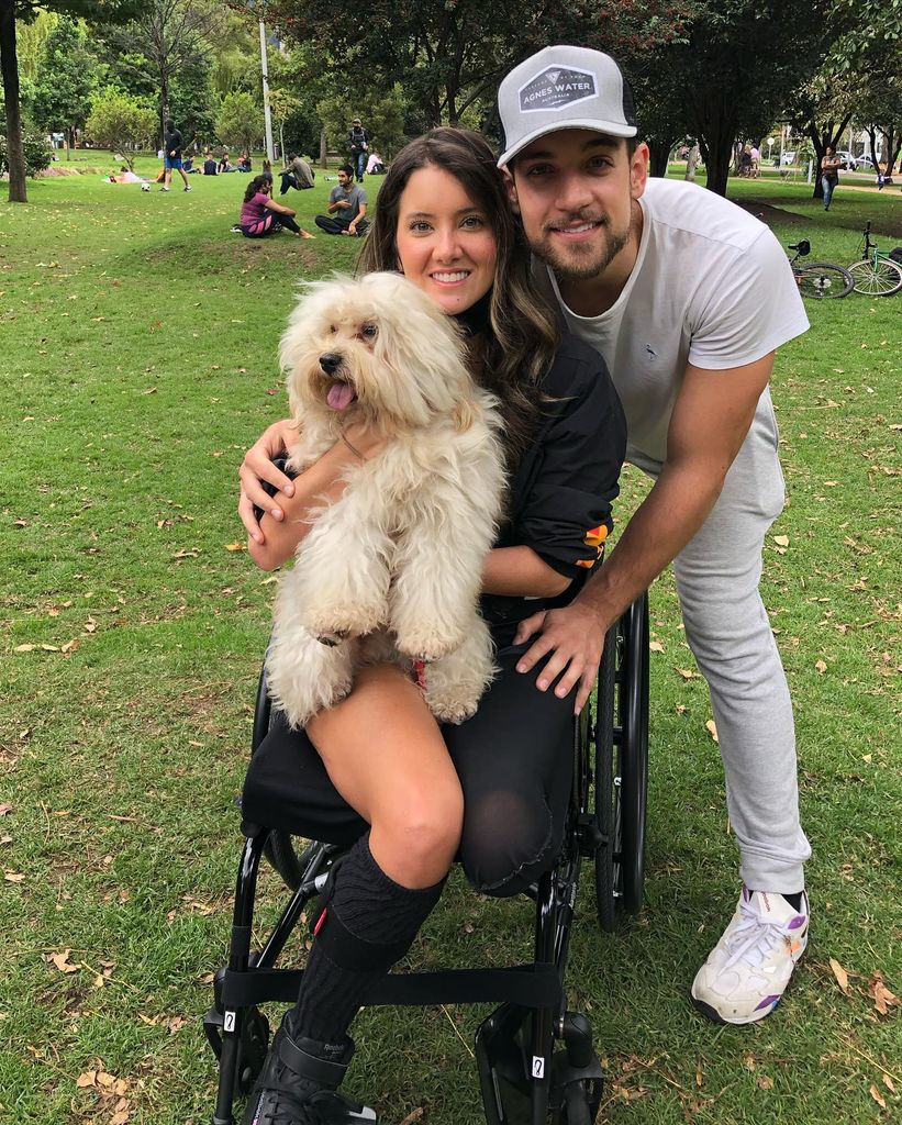 La relación entre Daniella Álvarez y Lenard Vanderaa continuó en la pandemia