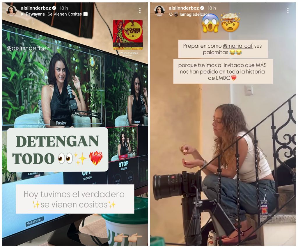 'La Magia del Caos', el exitoso podcast de Aislinn Derbez, finalmente recibió a Mauricio Ochmann.