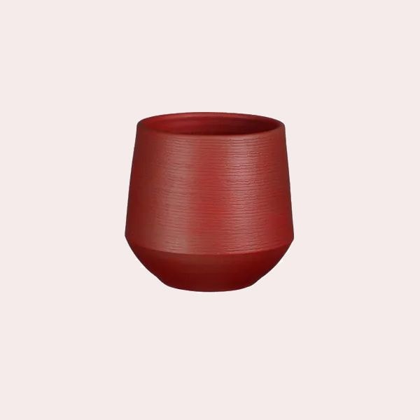Maceta red Evora de terracota rojo 18cm