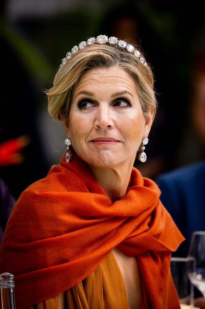 La reina Máxima de Holanda en Surinam.