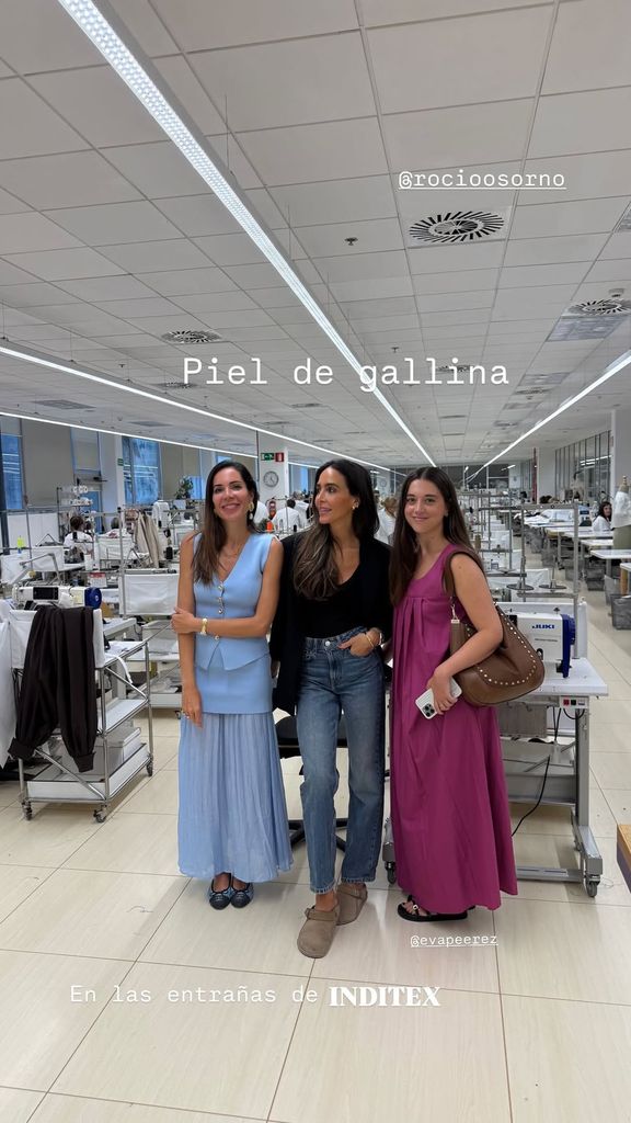 Carmen Peñas y Rocio Osorno en Inditex