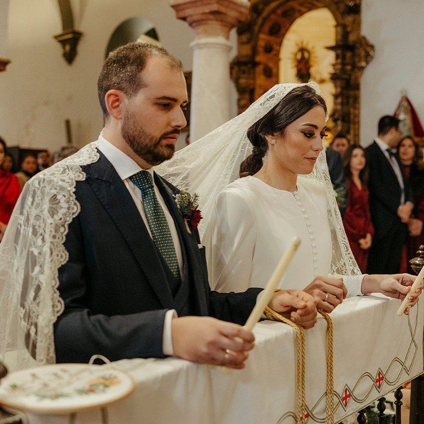 Diferencias en el rito de la velación nupcial bendición de boda velas