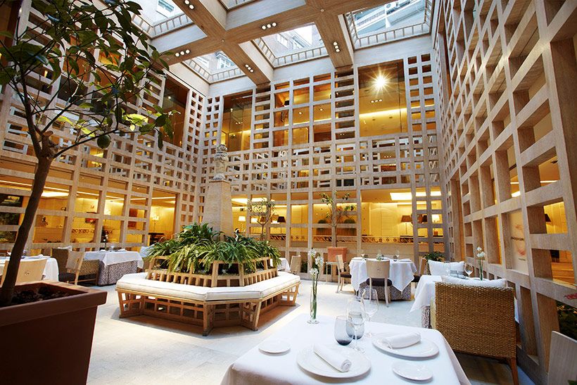 Restaurante-La-Manzana-hotel-hesperia-madrid