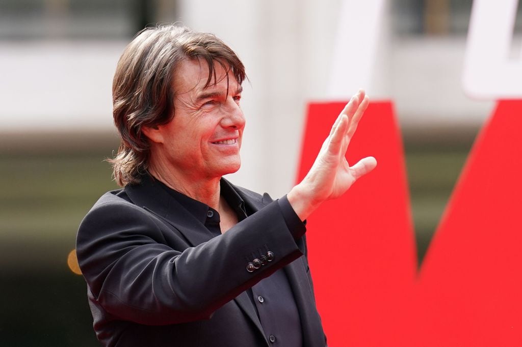 Tom Cruise en la premier global de la nueva secuela de Misión Imposible
