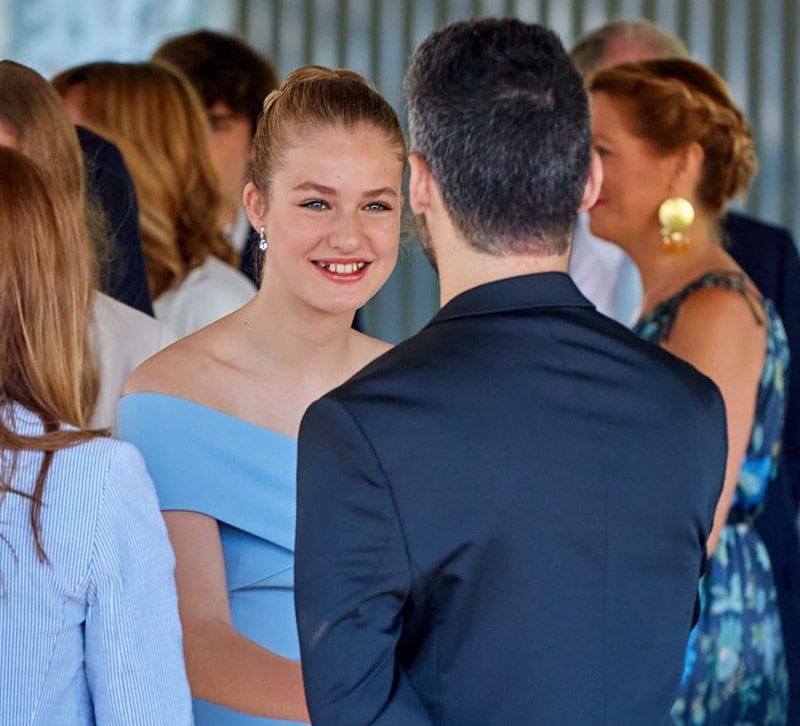 La Princesa Leonor en la ceremonia de entrega de galardones de los Princesa de Girona 