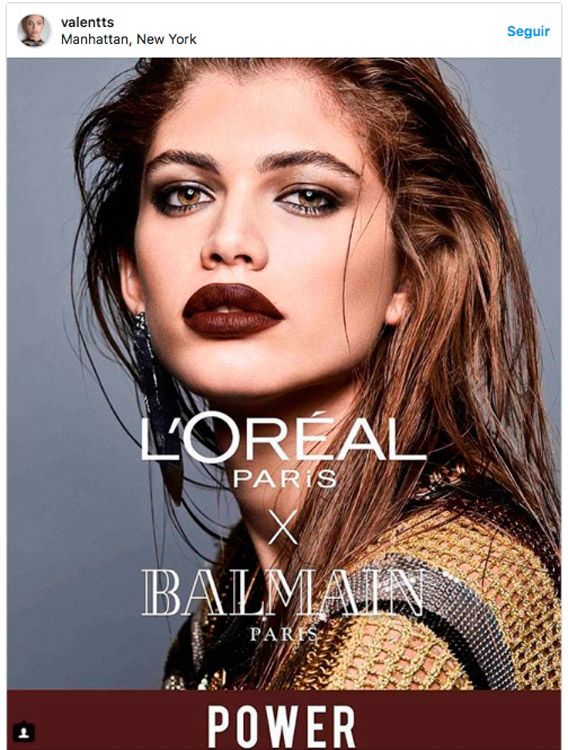 quién es Valentina Sampaio