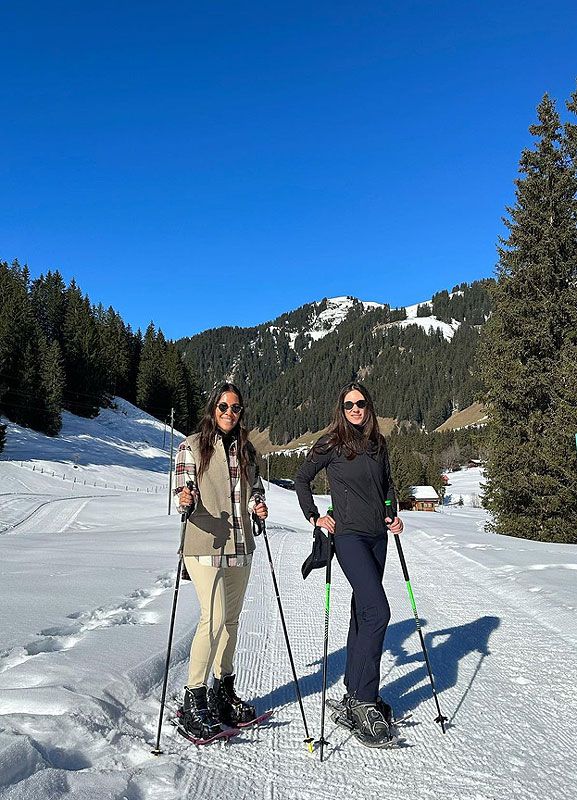 Tatiana Santo Domingo y su socia