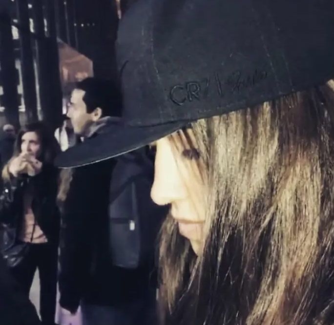 Recientemente publicó esta foto con una gorra de CR7