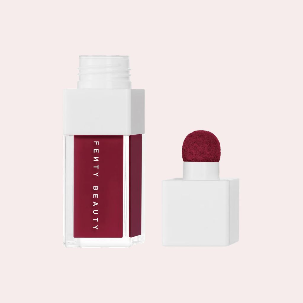 La innovación fluida de larga duración: Colorete líquido modulable Shake 'N Play de Fenty Beauty