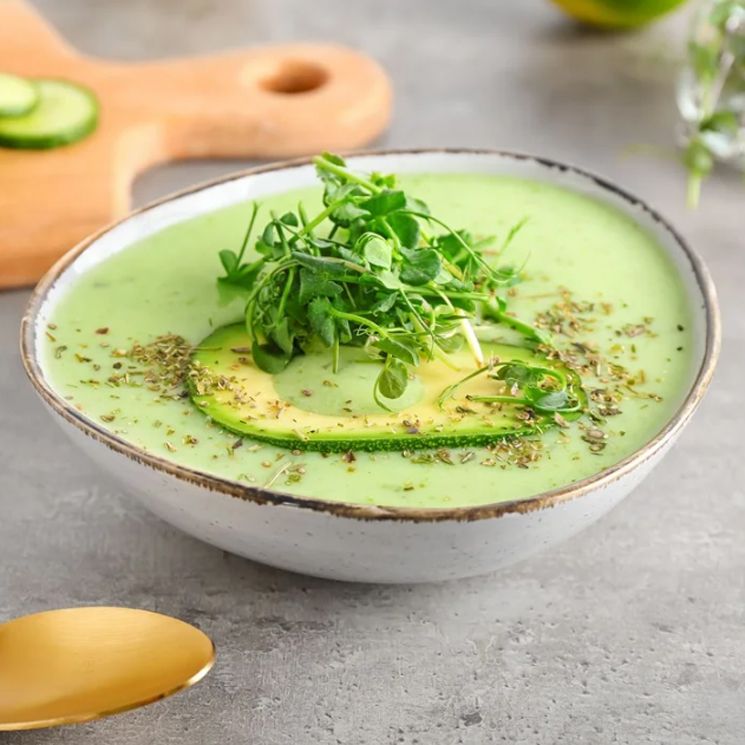 Crema de aguacate.