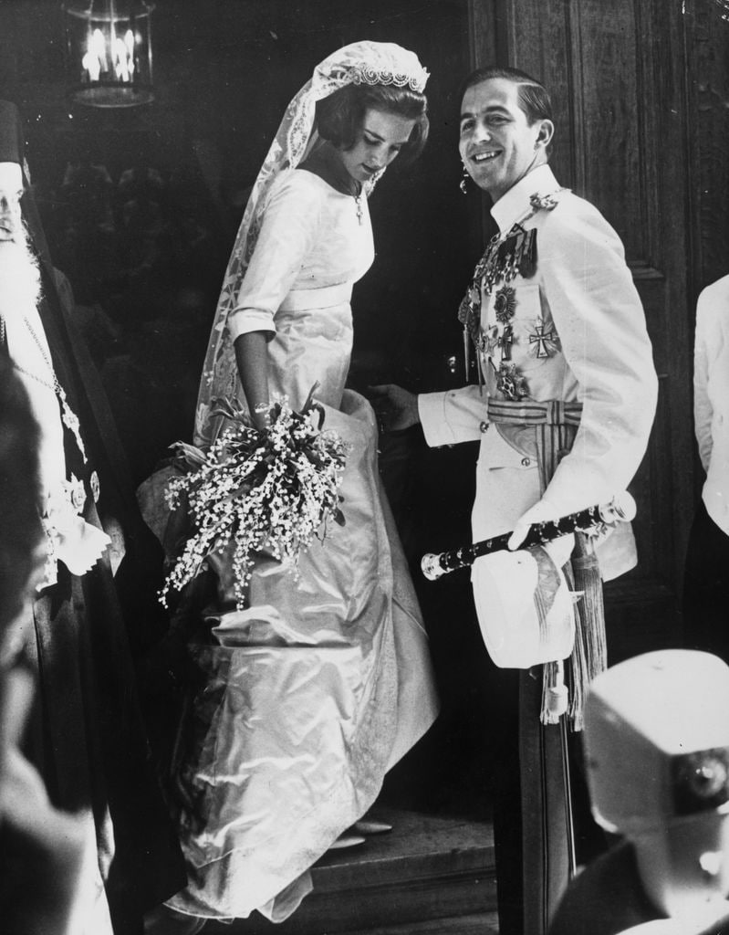 Boda de Constantino de Grecia y Ana María de Dinamarca