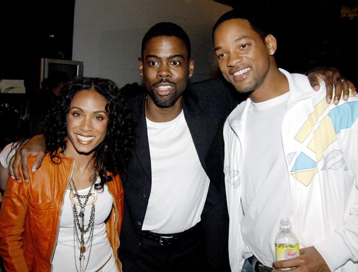 Chris Rock, Will Smith y Jada Pinkett