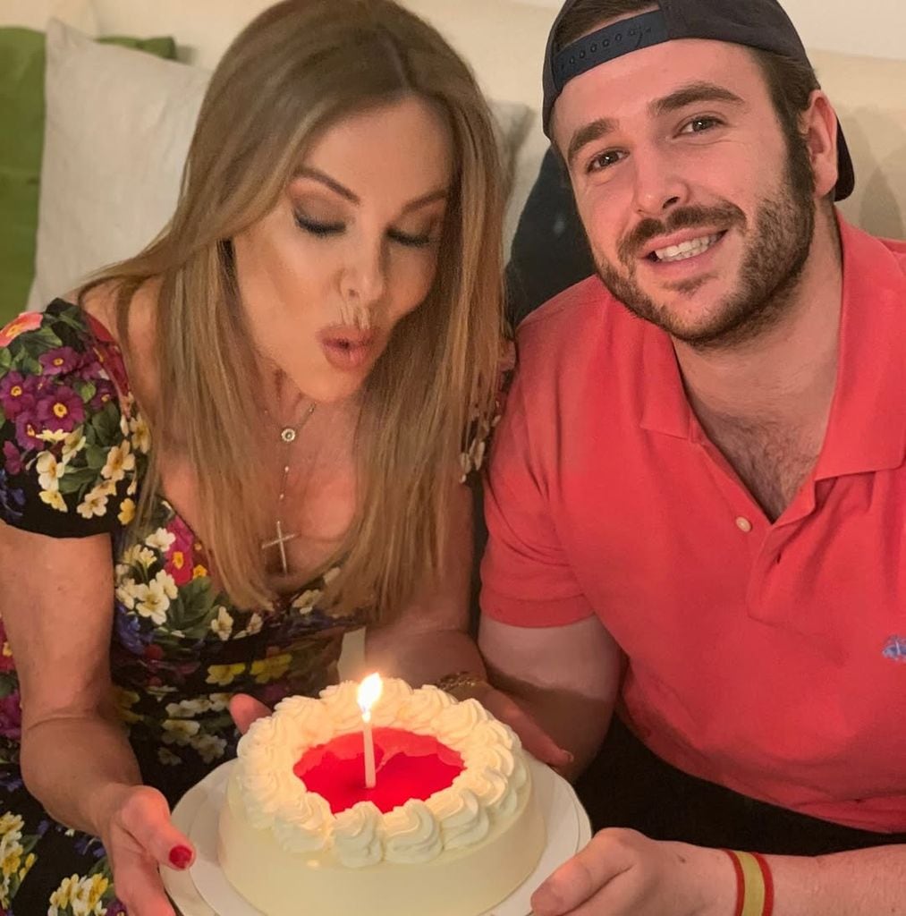 Ana Obregón recordó el último cumpleaños que pasó en casa junto a su hijo, Aless