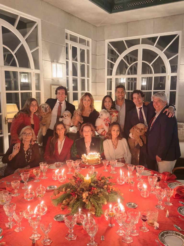 Los Falcó, al completo, en unas Navidad de lo más especial que han podido pasar juntos