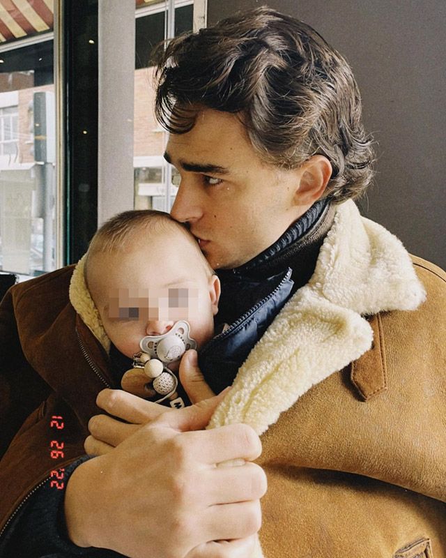 Pepe Barroso junto a su hijo Marcos 