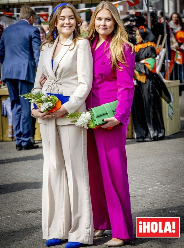 Amalia y Ariane de los Países Bajos