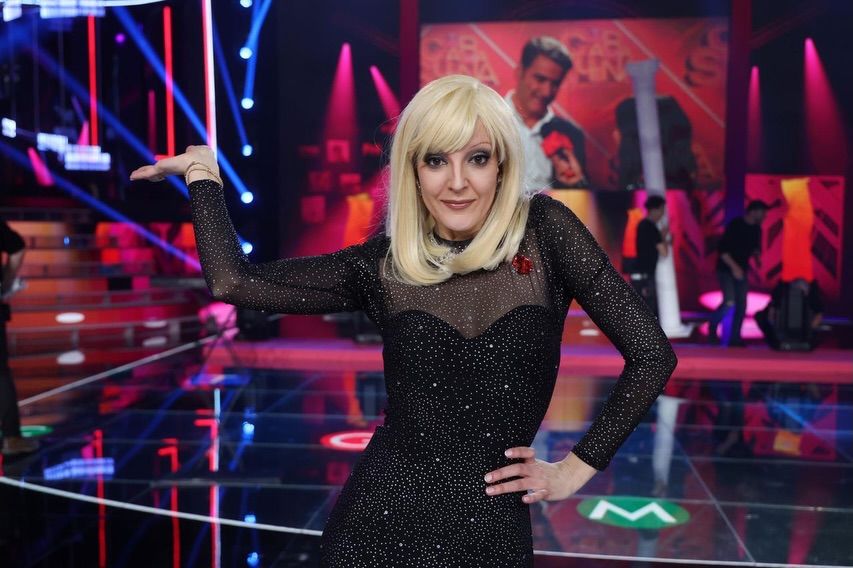Leonor Lavado como Raffaella Carrá