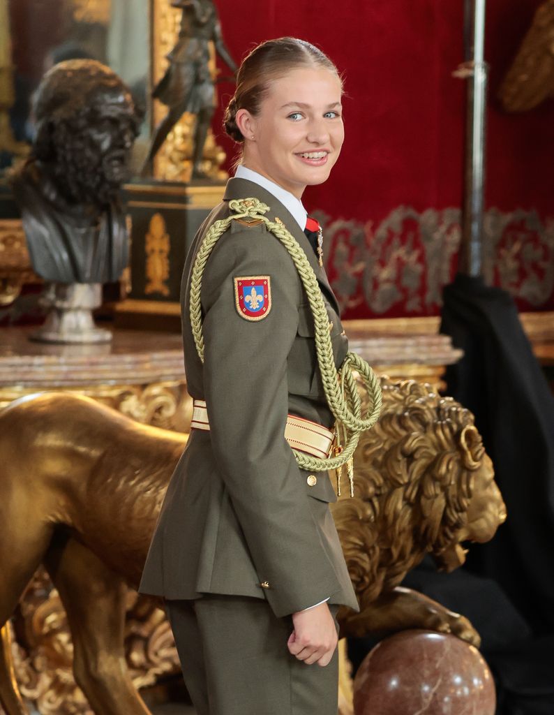 La princesa Leonor ha pasado tres años formándose en el ejército