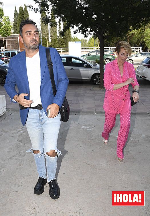 Rocío Carrasco y Fidel Albiac en Sevilla