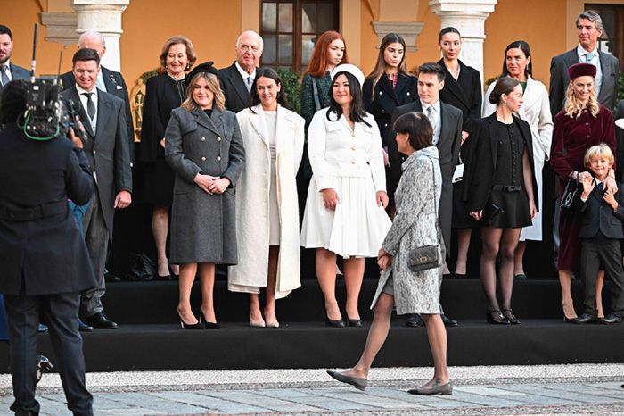 La familia Grimaldi en el Día Nacional de Mónaco