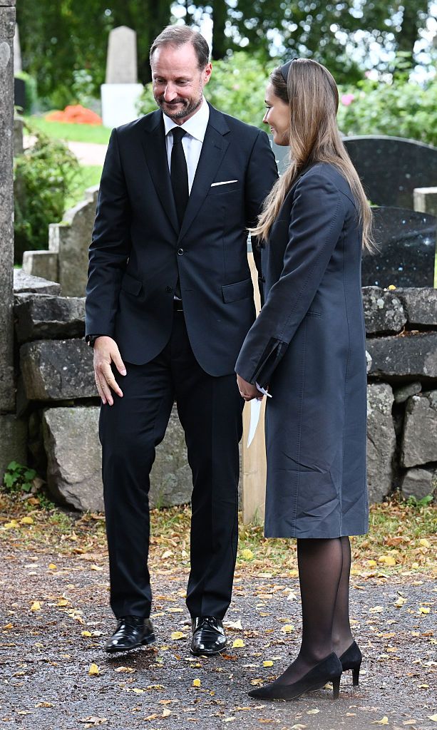 El rey Haakon y la princesa heredera Ingrid Alexandra
