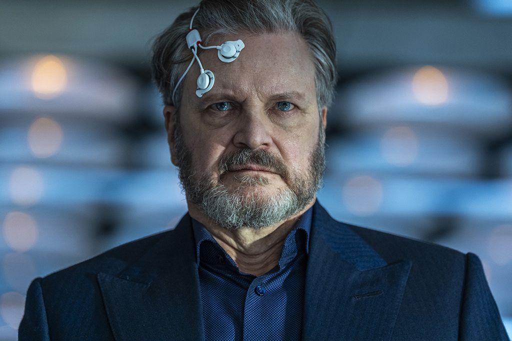 Colin Firth, en una de las escenas