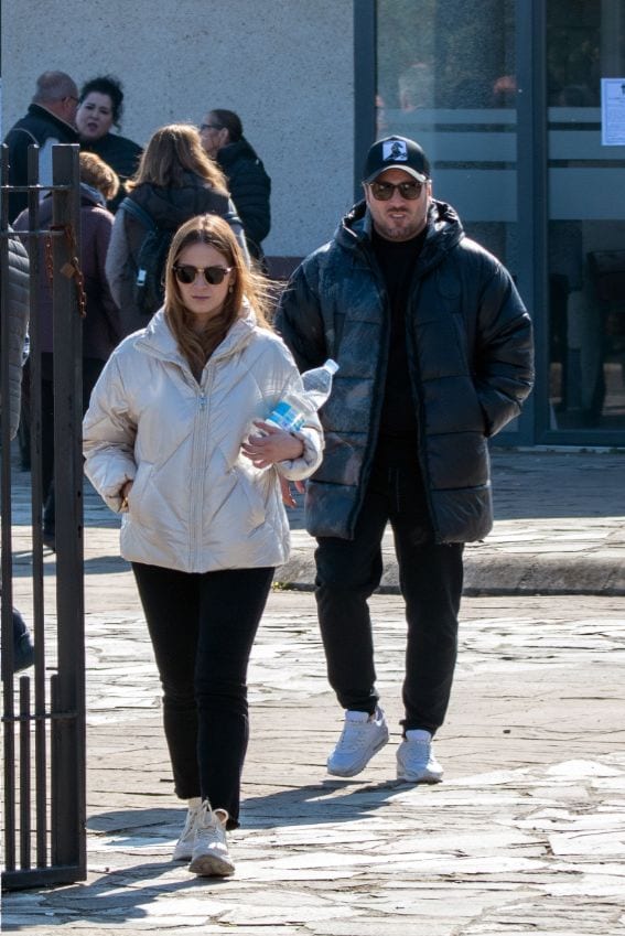 David Bustamante y Yana Olina