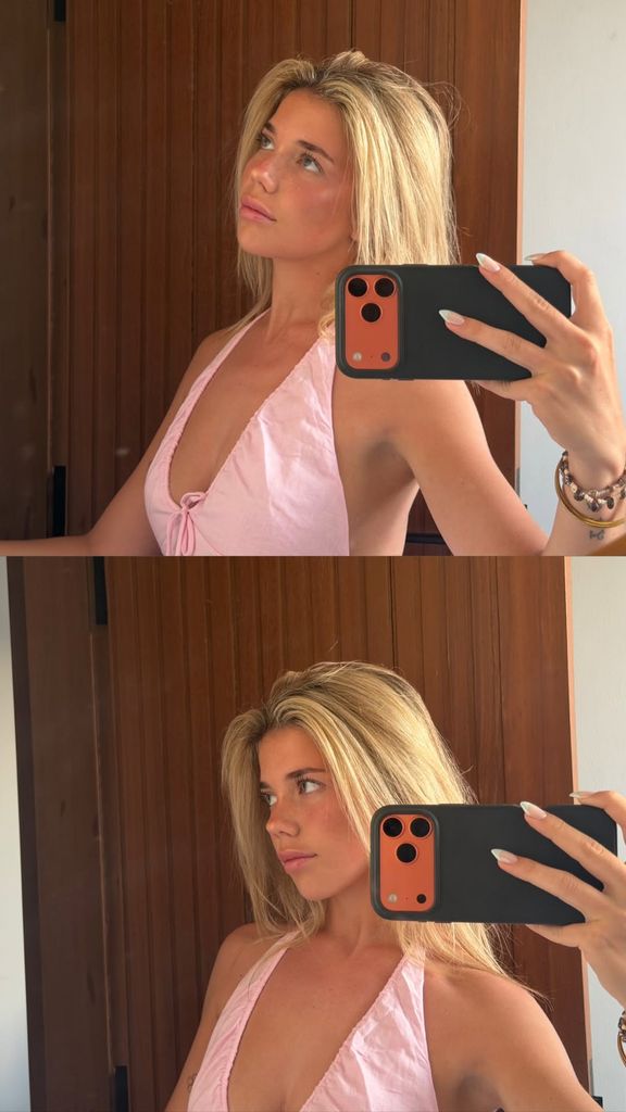 Martina Hunter, en Bali. La imagen que ha compartido tras conocerse su ruptura con Ferrán