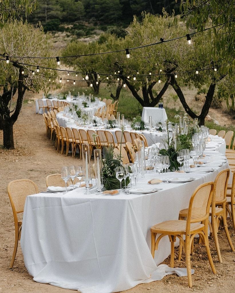 Tipo de mesas para bodas convites