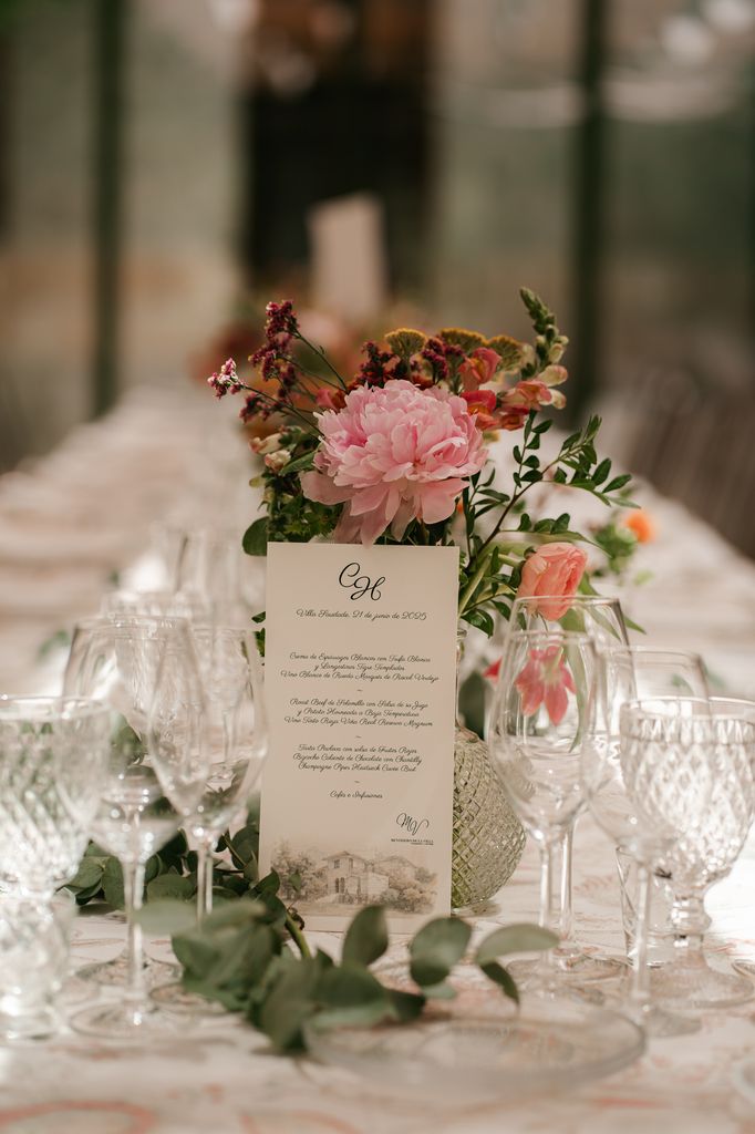 Minuta de boda