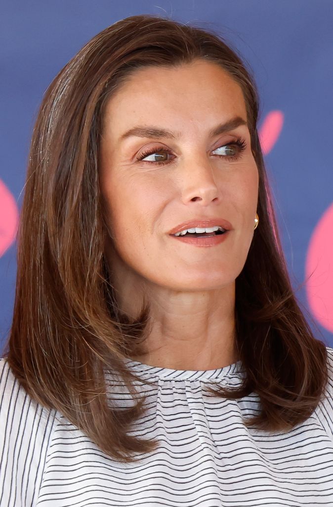 La reina Letizia en el acto de apertura del curso escolar en Azuqueca de Henares (Guadalajara), el 11 de septiembre de 2024