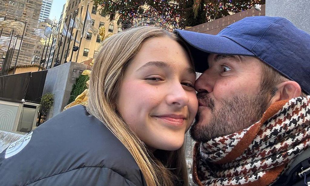 david beckham y su hija harper seven
