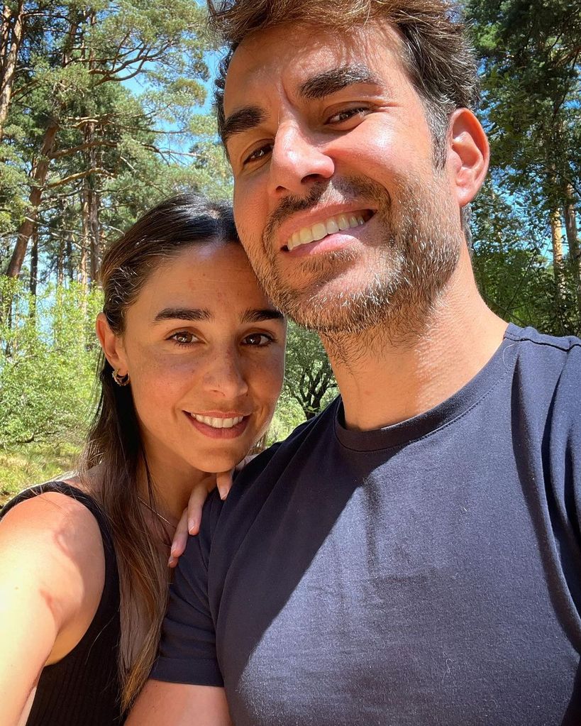 Dani Muriel y su pareja Candela Serrat