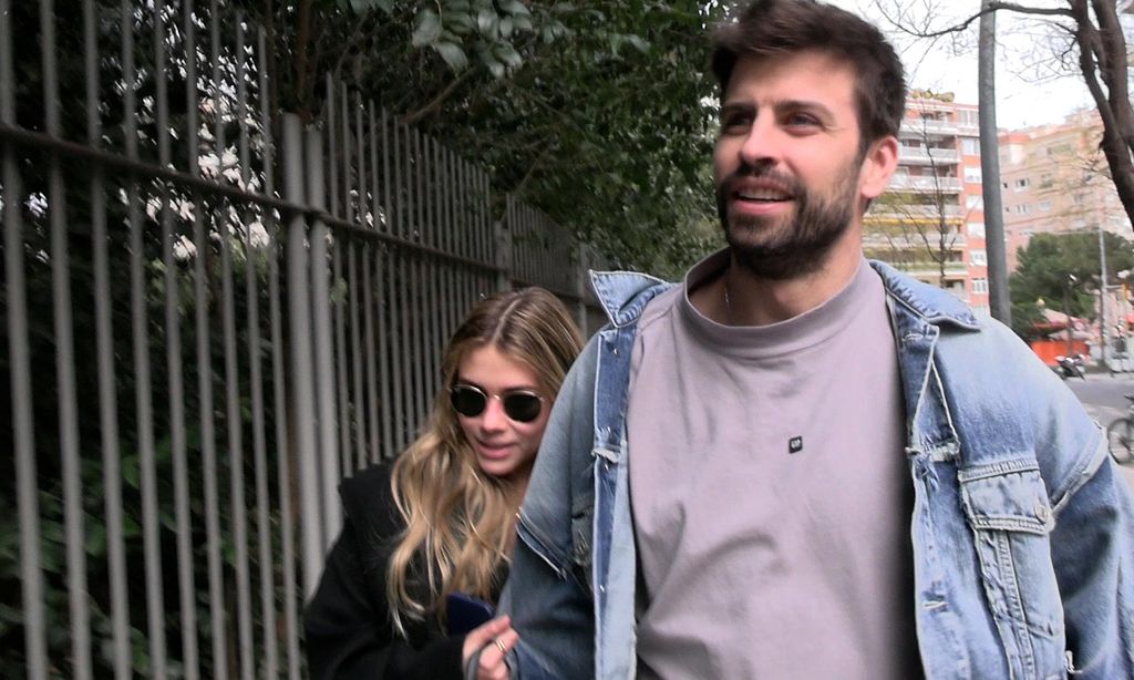 Piqué y Clara Chía