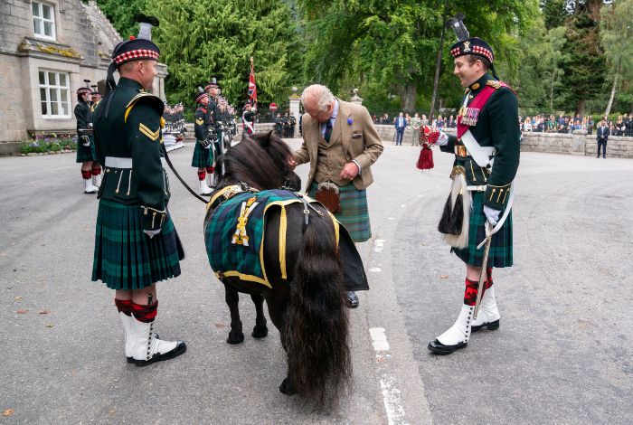 Carlos III en Balmoral