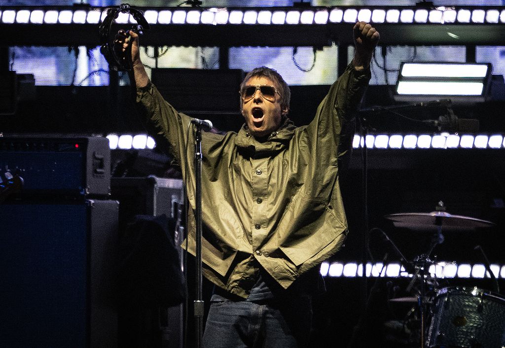 Liam Gallagher duranrte el show que ofreció Oasis en el Estadio GNP de la Ciudad de México
