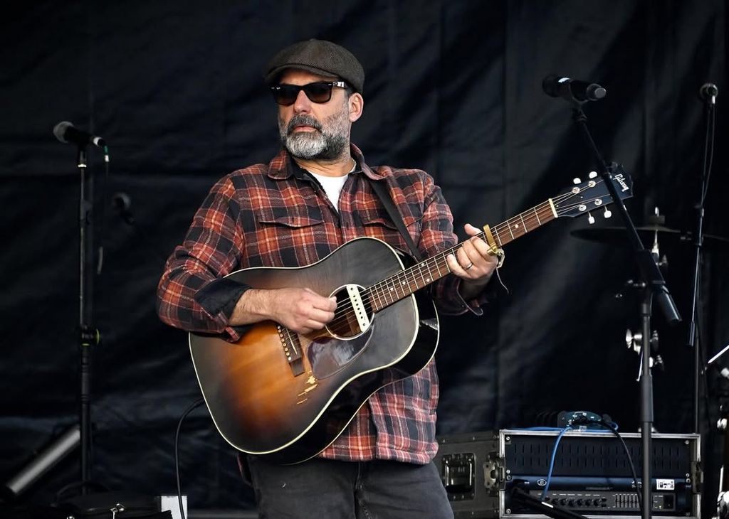 Jaime Anglada durante un concierto