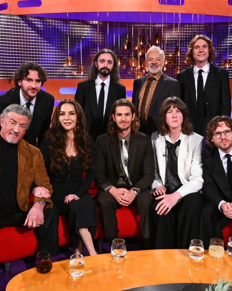 Catherine Zeta-Jones en el programa de Graham Norton con Sylvester Stallone o Andrew Garfield