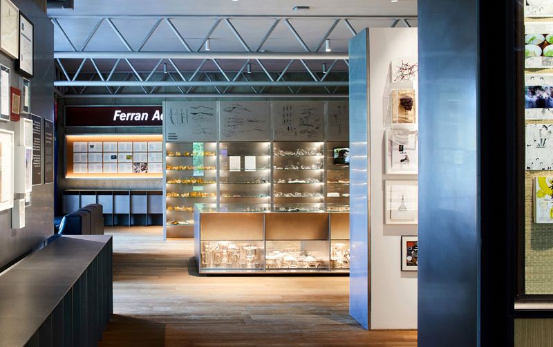 Interior de elBulli, convertido ahora en museo