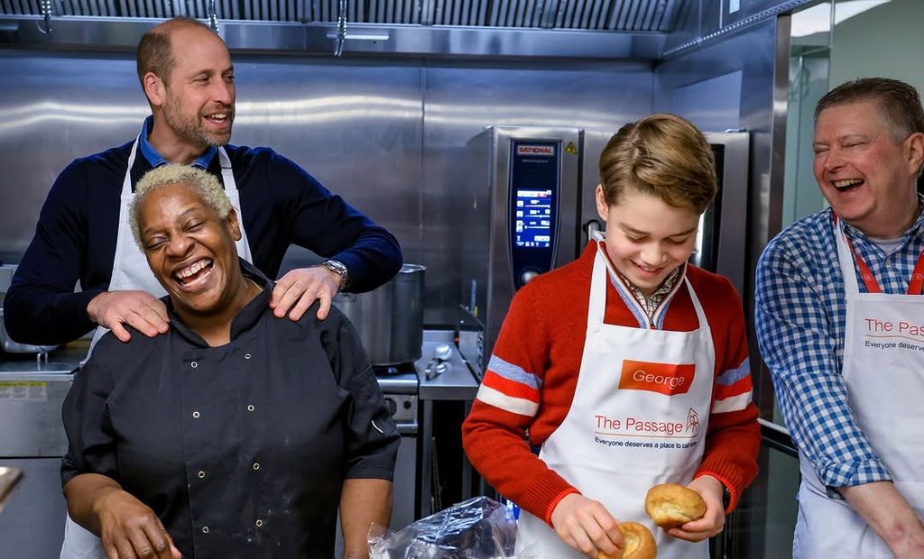 Hemos visto risas y mucha cordialidad durante la visita