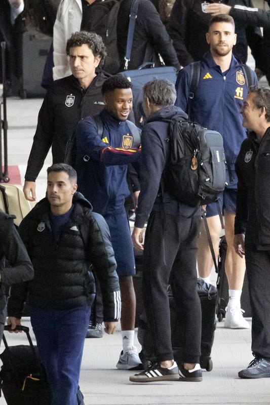 La Selección española vuelve a Madrid tras su derrota en el Mundial de Qatar