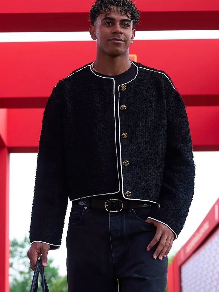 Lamine Yamal en uno de sus looks más recientes