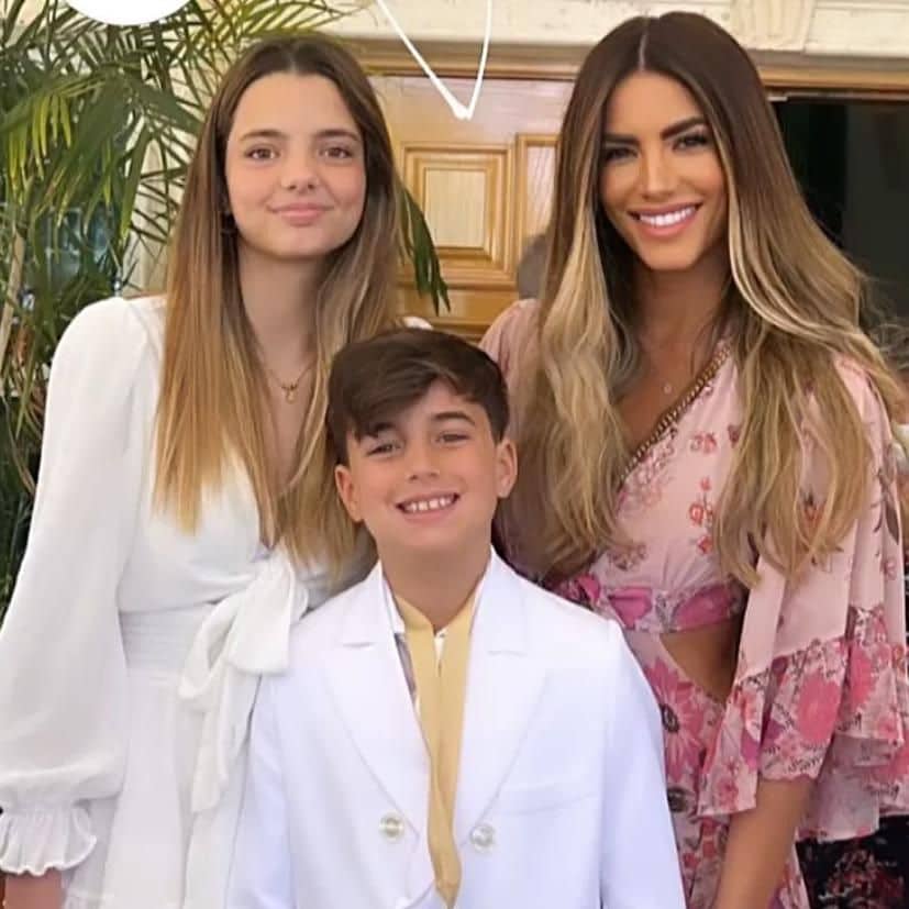 Gaby Espino y sus hijos